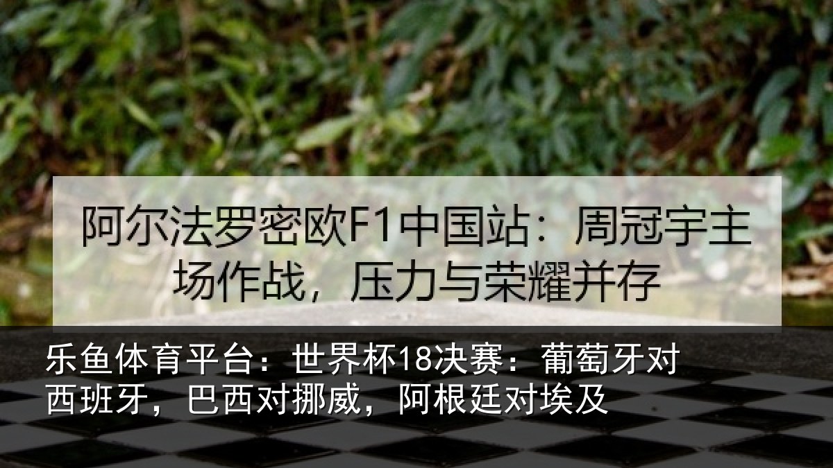 乐鱼体育平台：世界杯18决赛：葡萄牙对西班牙，巴西对挪威，阿根廷对埃及